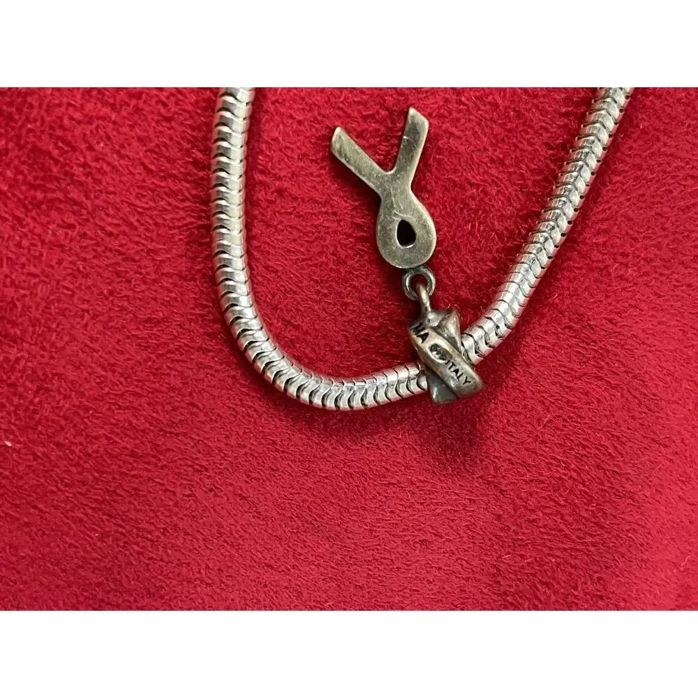 Charmed Memories Kay Jewelers Sterling Silver Snake Bracelet 7.5